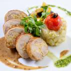 Carne rellena con salsa: 1 día