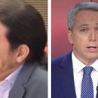 Pablo Iglesias se refirió, sin nombrarlo, a Vicente Vallés como "presunto periodista" y le acusó de quitar hierro a las llamadas 'cloacas del Estado' que, según el líder de Podemos, han buscado evitar la llegada de su partido al Gobierno.