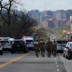 Masivo despliegue de agentes y soldados tras el ataque