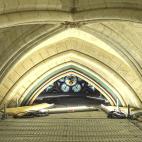 En el interior de Notre Dame todavía se realizan minuciosos trabajos de restauración