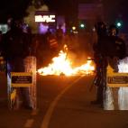 Agentes, entre el fuego