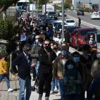 Colas interminables para ir a votar