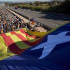 Independentistas inician las "Marchas por la libertad"