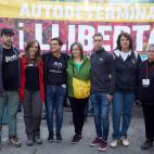 Independentistas inician las "Marchas por la libertad"