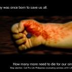 Publicidad contra el aborto.