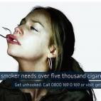 NHS contra el cigarro.