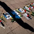 Memorial por las víctimas de Hanau.