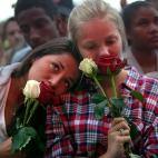 Homenaje a las víctimas en Oslo.