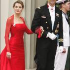 En 2004, en la boda de Federico y Mary de Dinamarca