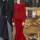 En enero de 2009, en la recepción al cuerpo diplomático