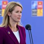 La primera ministra de Estonia, Kaja Kallas.