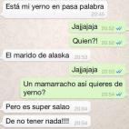 Como dice Laura, "esta para el apartado de 'Madres desesperadas por emparejarte y tener nietos'...". Pues eso mismo