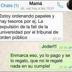 Tuits de madres guerreras, como la de Dani. "Esto, más que locura, es algo de historia reciente", dice