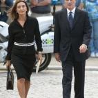 Jose Joaquin Martinez Sieso, expresidente de Cantabria, y Katia Pereda