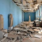 Así ha quedado el interior del museo.