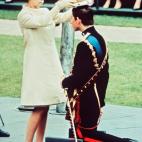 Investidura del pr&iacute;ncipe de Gales, el 1 de julio de 1969.