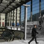 Potsdamer Platz, en 1961 y en febrero de 2014.