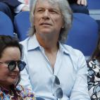El cantante y músico Bon Jovi en la final del US Open 2022