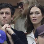 La modelo Karlie Kloss en la final de US Open 2022