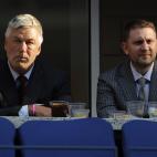 El actor Alec Baldwin en la final del US Open 2022