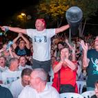 Dos mil vecinos siguen en directo desde El Palmar el partido de Carlos Alcaraz