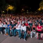 Dos mil vecinos siguen en directo desde El Palmar el partido de Carlos Alcaraz