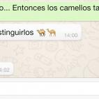 En cuanto a los camellos, hay que reconocer que se trata de dos especies diferentes: el dromedario tiene una joroba y el camello, dos. Todos los días se aprende algo nuevo.