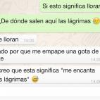 Bueno, el primero es una cara llorosa, sin más. Pero, desgraciadamente, no hay cejas llorosas que valgan. El segundo parece que es una “cara decepcionada pero aliviada”. El siguiente es una “cara con sudor frío” y, el último, una cara...