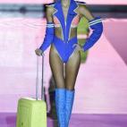 En el desfile de Andrés Sarda en la 60ª edición de Mercedes-Benz Fashion Week Madrid, primavera/verano 2015.