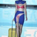 En el desfile de Andrés Sarda en la 60ª edición de Mercedes-Benz Fashion Week Madrid, primavera/verano 2015.