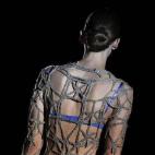 En el desfile de Andrés Sarda en la 60ª edición de Mercedes-Benz Fashion Week Madrid, primavera/verano 2015.