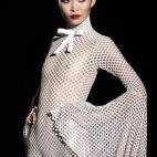 En el desfile de Andrés Sarda en la 60ª edición de Mercedes-Benz Fashion Week Madrid, primavera/verano 2015.