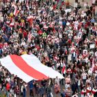 Manifestaci&oacute;n contra Lukashenko en Bielorrusia