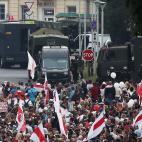 Manifestaci&oacute;n contra Lukashenko en Bielorrusia