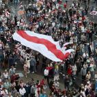 Manifestaci&oacute;n contra Lukashenko en Bielorrusia