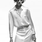 Minivestido satinado