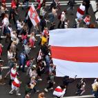 Manifestaci&oacute;n contra Lukashenko en Bielorrusia