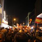 Mucha gente en la 'fiesta' de Vox