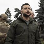 En pocas ocasiones se le ha visto a Zelenski fuera de Kiev.