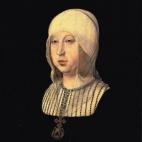 El pintor de cámara de la reina pintó este cuadro entre 1496 y 1497, pero se desconoce cuántos meses le llevó. A la vez trabajaba en un tríptico de San Juan Bautista.