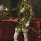 Pintado entre noviembre de 1550 y marzo de 1551, cuando aún era príncipe. Elaborado en apenas cuatro meses.