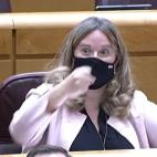 El 'show' de Cristina Ayala, la senadora del PP