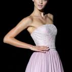 Un diseño de Hannibal Laguna en la pasarela de novias Barcelona Bridal Week 2014.