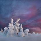 El invierno ruso que se vive en los Urales es algo extremo.