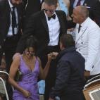 El actor estadounidense Matt Damon y su esposa Luciana Barroso