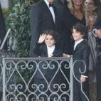 Clooney junto a los 'mini' invitados