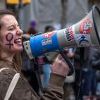 Meg&aacute;fonos, c&aacute;nticos y buen ambiente en Barcelona