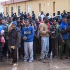 Los inmigrantes aprovecharon la escasa visibilidad provocada por una niebla densa.