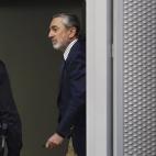 Correa apenas ha estado 20 minutos en la Audiencia Nacional.