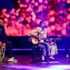 Momento de la actuación de María Peláe